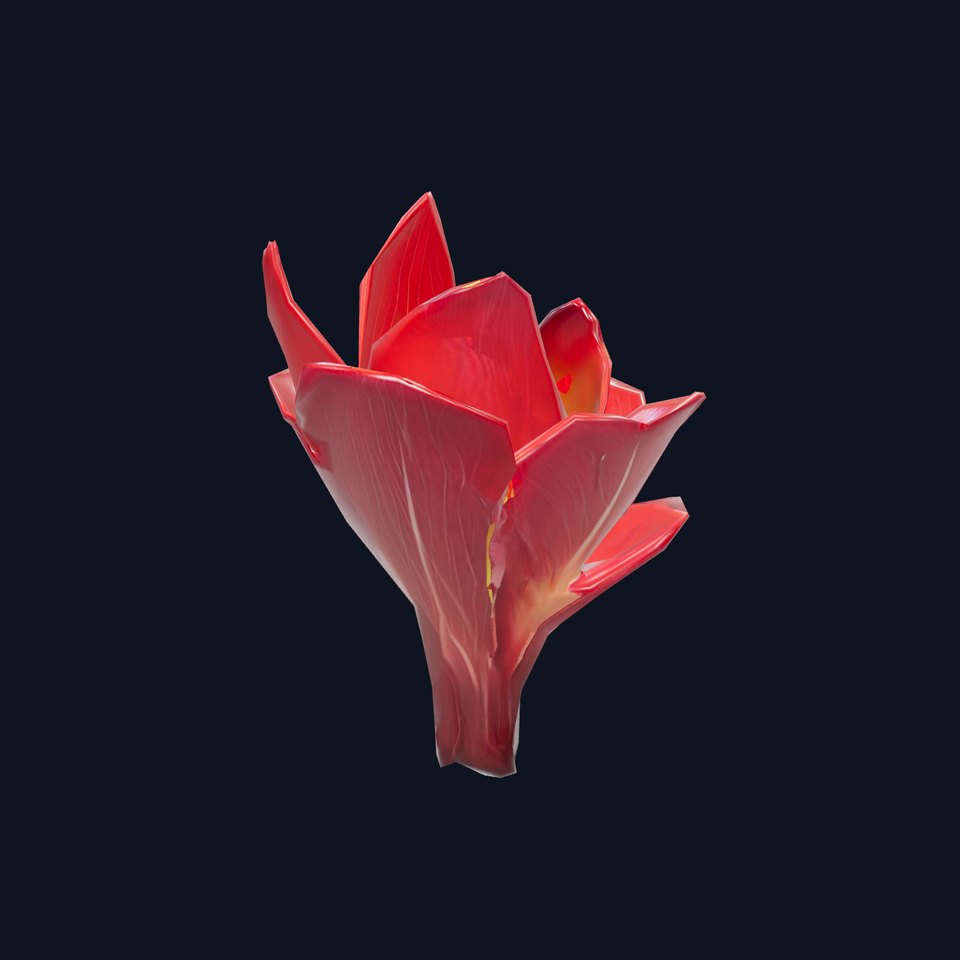 Radiant Lotus Flower model pack